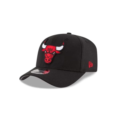 Sapca New Era Chicago Bulls NBA Stretch Snap 9FIFTY Snapback - Negrii